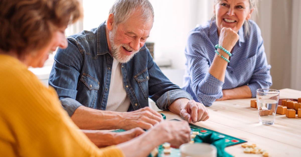 Des jeux de sociétés pour les seniors O2